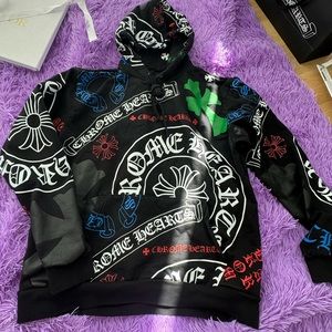 Chrome Hearts Stencil Hoodie